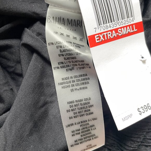 Bahia Maria Coco Maxi Dress Black Size XS NEW NWT - Picture 5 of 10